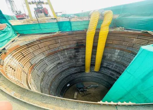 Maintenance galleries, metal fences, seismic stoppers, drainage spouts, Shinso piles, evacuation barriers