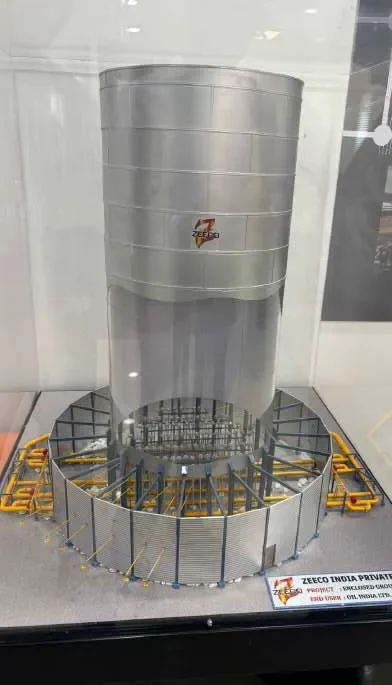 Enclosed ground flares for an LNG export terminal in Louisiana