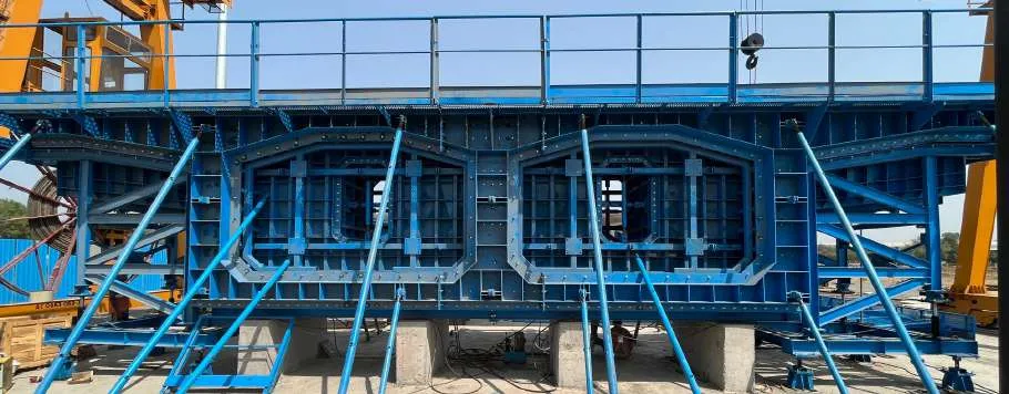 Twin-cell long-line mould, C6 package
