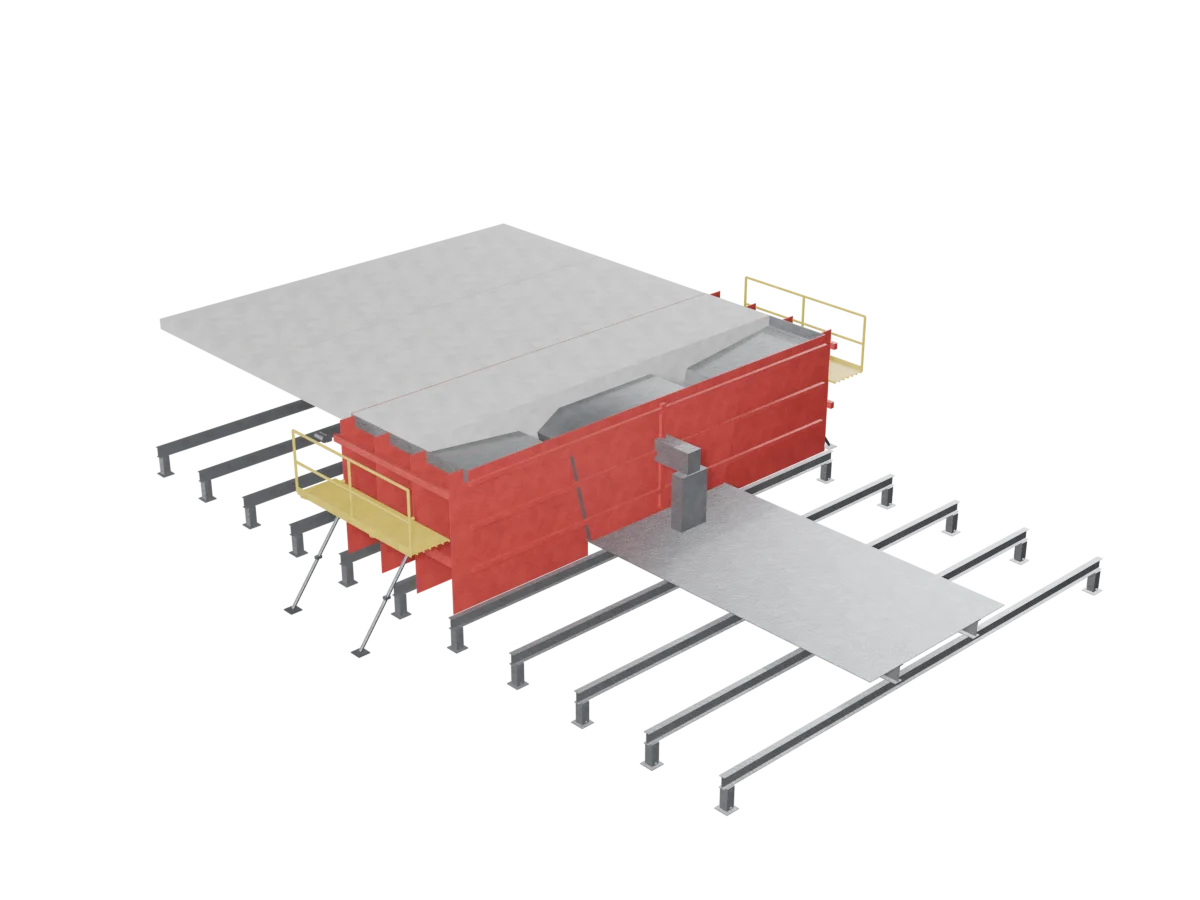 3D model of Long Line Mould