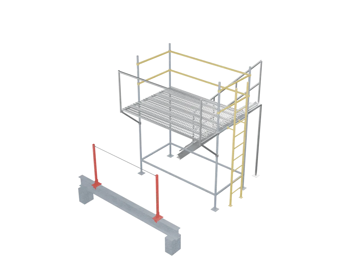 Scaffolding Components, 3D model