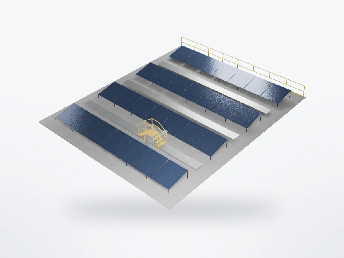 3D model of Solar Walkways