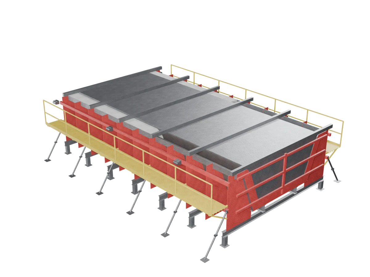 3D model of U-Girder Mould