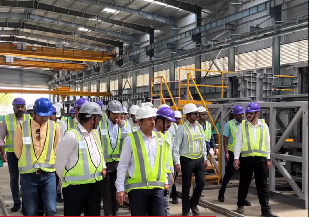 Team Allmarc with Shri Gupta